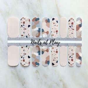 5 for $20 Nail Wraps- Beige Abstract